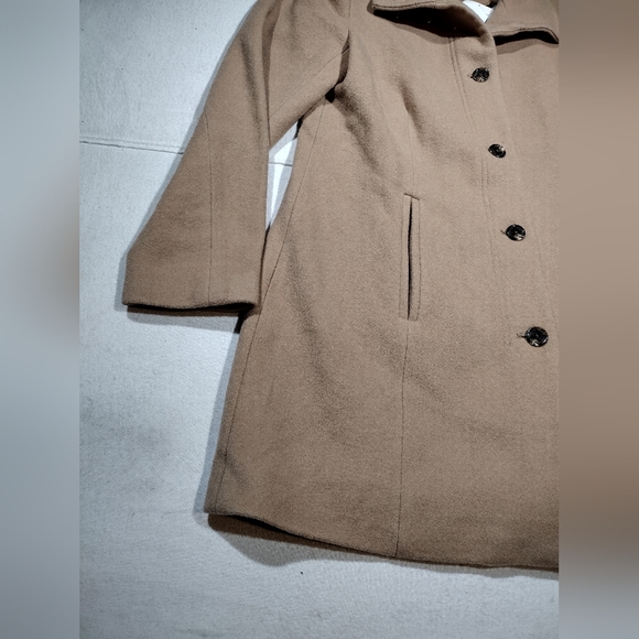 LANDS' END | Women's Button Down Cocoon Car Coat NWOT - Picture 13 of 16